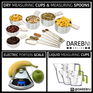 Measuring Cups شلون تقيس أكلك
