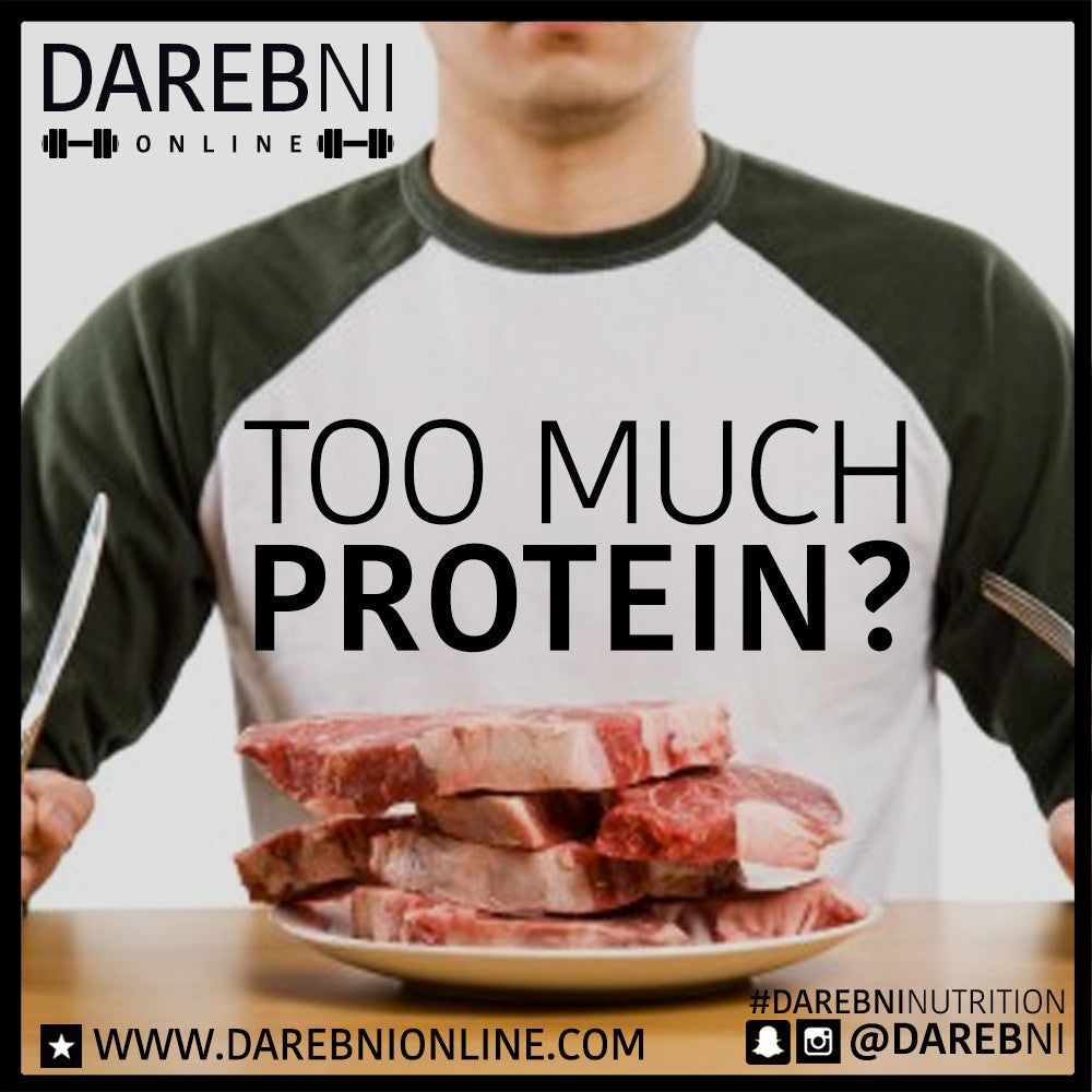 Too Much Protein? الافراط في استهلاك البروتين