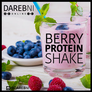 Berry Protein Shake شيك البروتين والتوت