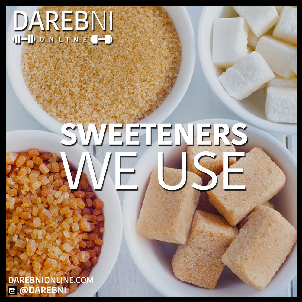 Sweeteners We Use المحليات الي ممكن نستخدمها