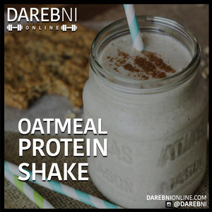 Oatmeal Protein Shake وصفة شيك البروتين مع الشوفان